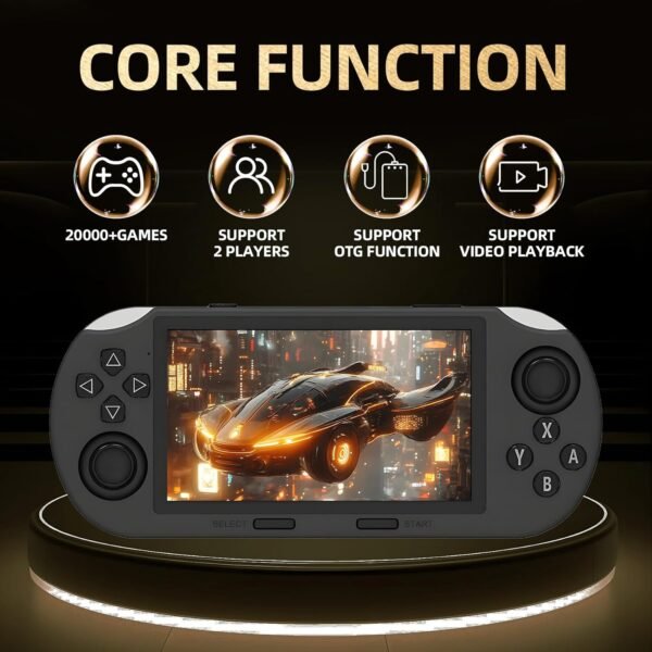 YLW SF3000 Retro Handheld Game Console – 4.5" IPS Screen, Built-in Classic Games - Image 4